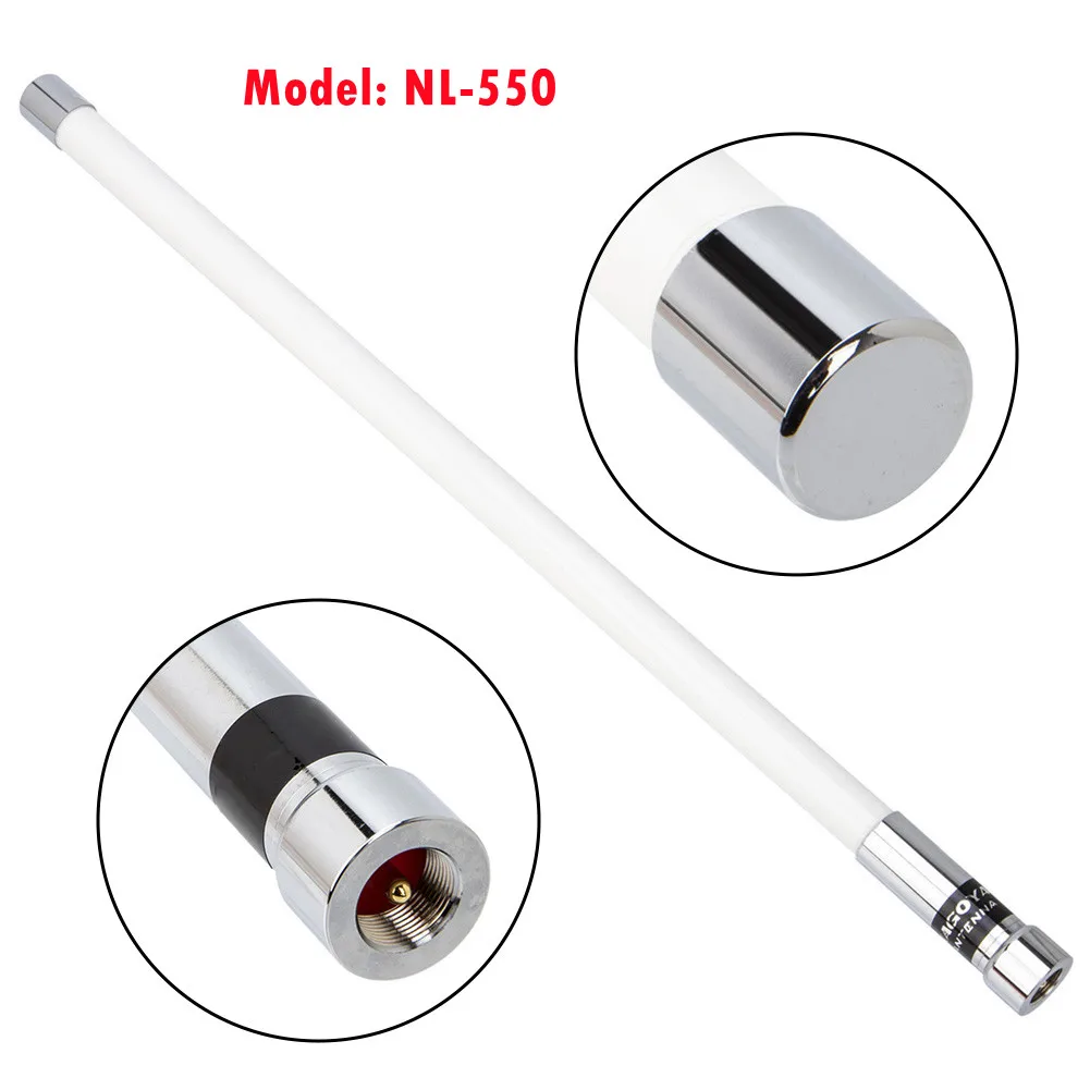 

Car Radio Antenna Fiberglass Antenna 144/430MHz 50 OHM Connector PL259