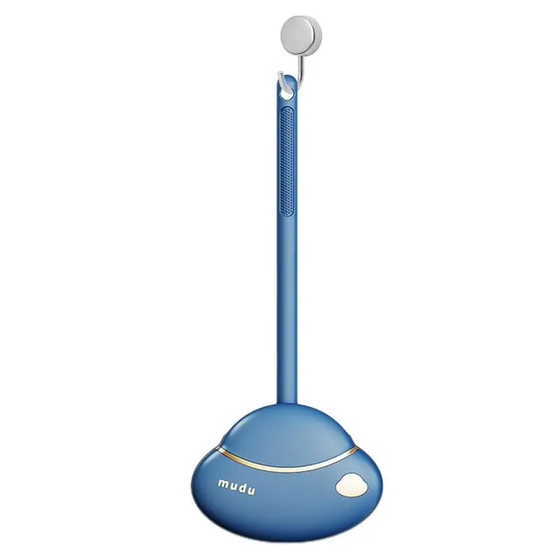 

Toilet Bowl Brush and Holder Leakproof Soft Toilet Bowl Cleaner Cute Duck Toilet Brush With Holder Set Wall-Mounted Modern For