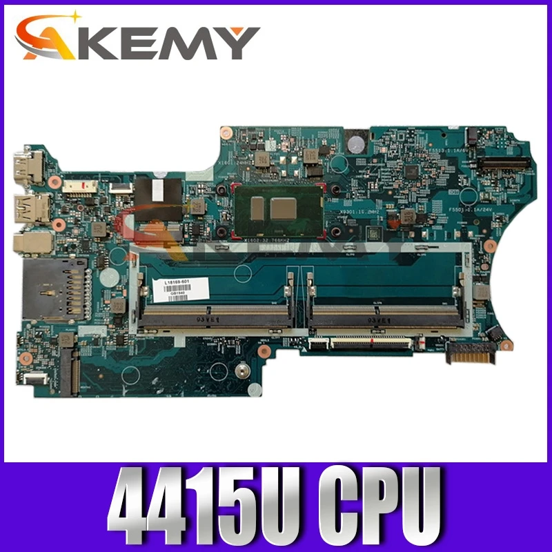

For HP Pavilion x360 14-CD0007ca 14-CD Laptop Motherboard L18169-601 17879-1A 448.0E808.001A 4415U CPU DDR4