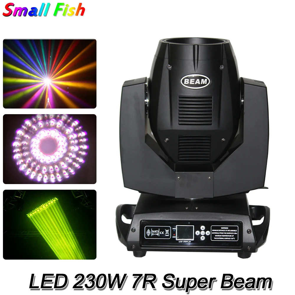 

Светодиодный стробоскоп DMX512 3 в 1, 7R, 230 Вт