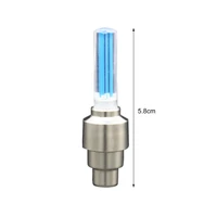 2pcs valve stem light versatile decorative compact induction vibration stem cap light for riding stem cap light valve lamp