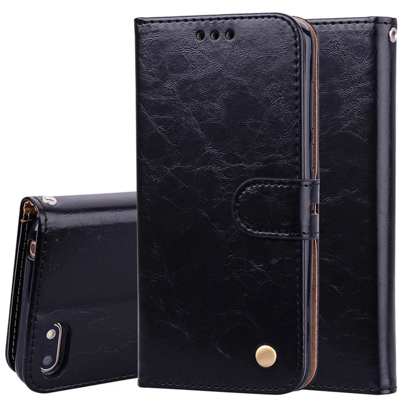 Кожаный флип-кошелек для Honor 7A Φ 5,45 дюймов, Магнитный чехол-книжка для Honor 7A Pro