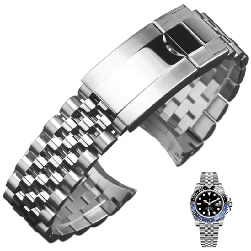 Браслет юбилейный для часов Rolex Sub GMT яхта Daytona мужской ремешок 20 мм роскошная