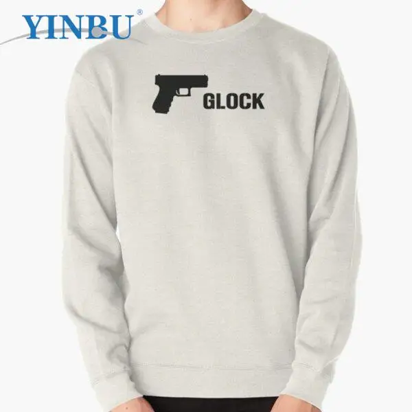 

Свитшот Glock мужской, худи с огнестрельным оружием, 17 Глоков 43 3, модная уличная одежда, 1 шт.