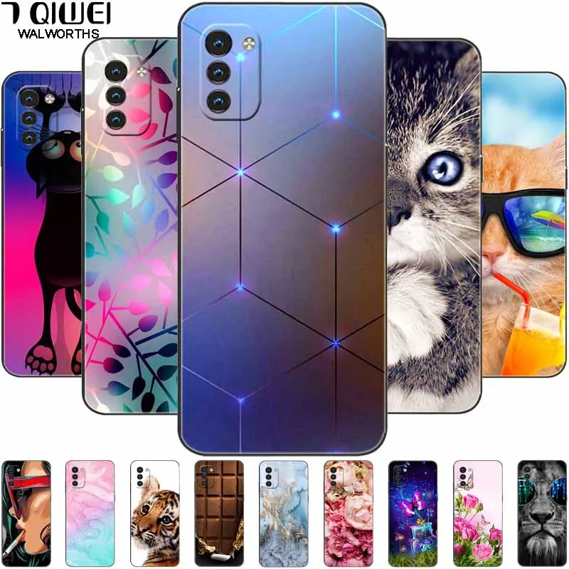 Ударопрочный силиконовый чехол для телефона Nokia G21/G11/TPU цвет в ассортименте