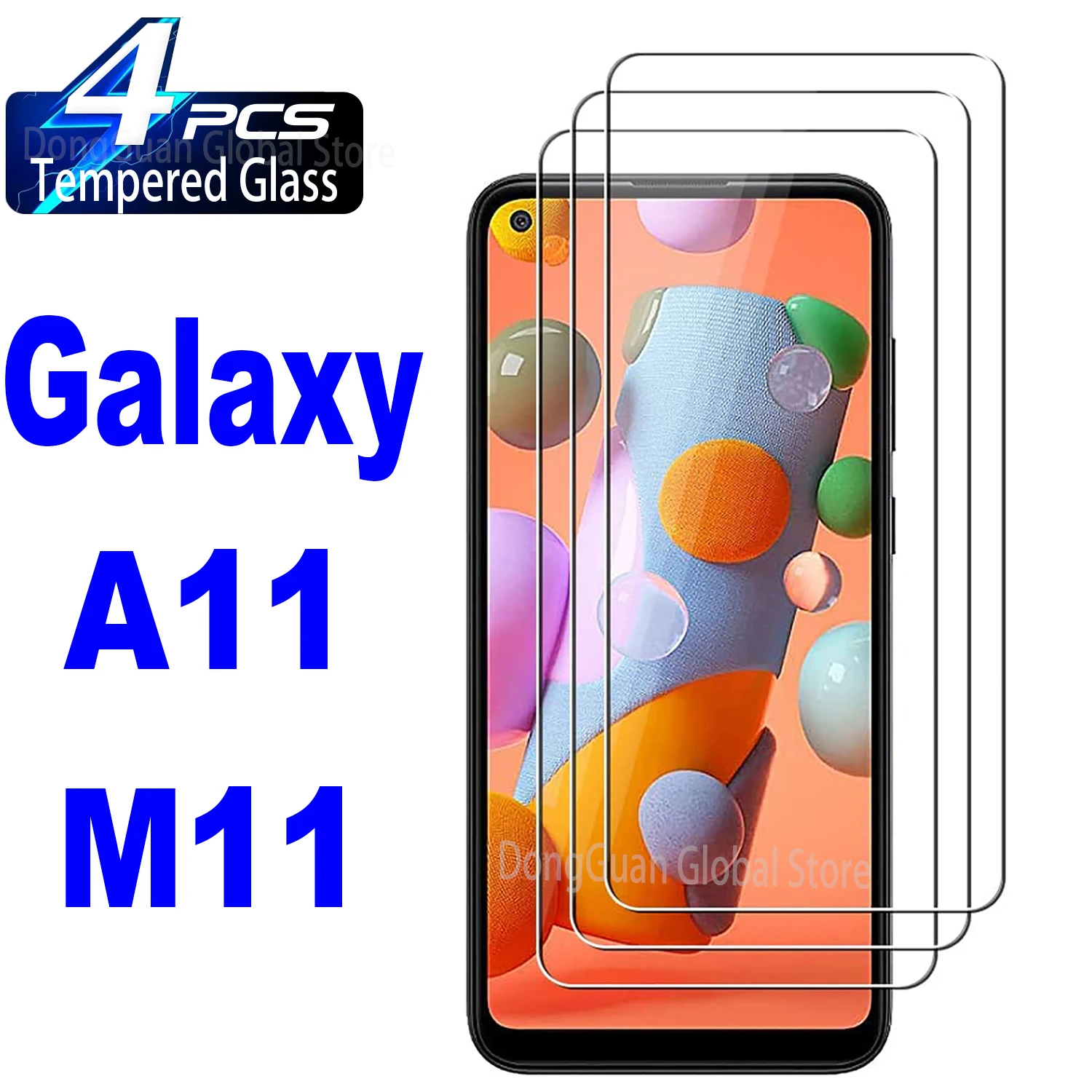 2 шт./4 шт. 9H закаленное стекло для Samsung Galaxy A11 M11 Защитная стеклянная пленка экрана