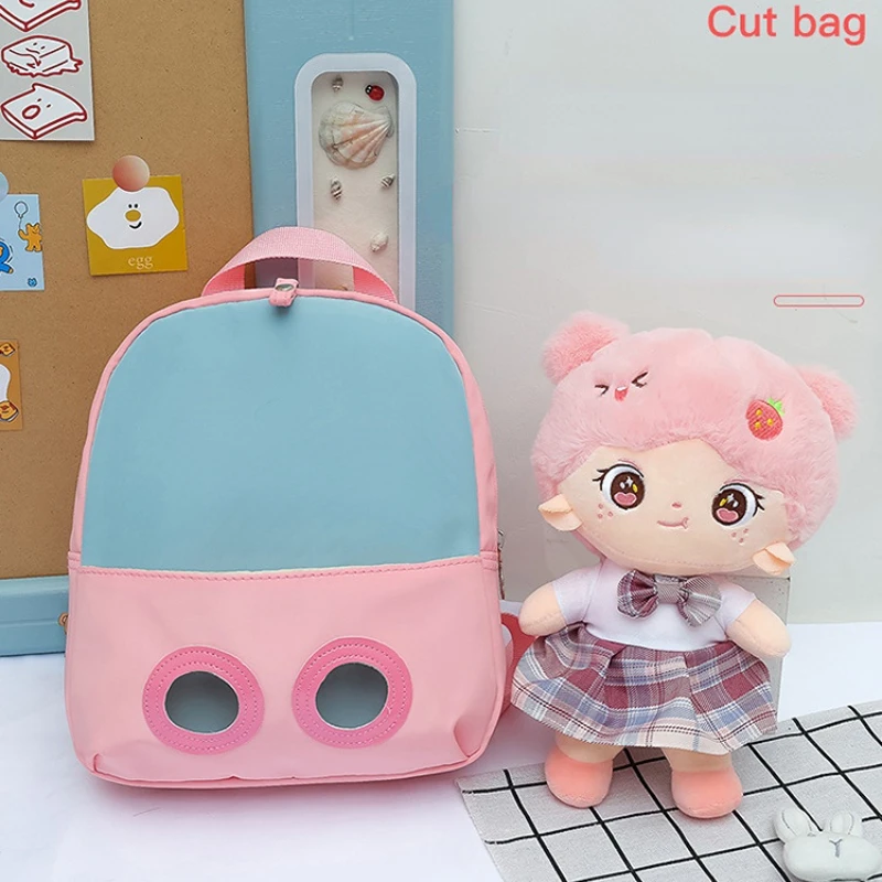 New cartoon doll children's bag cute princess doll girls kindergarten schoolbag lightweight children's backpack school bags