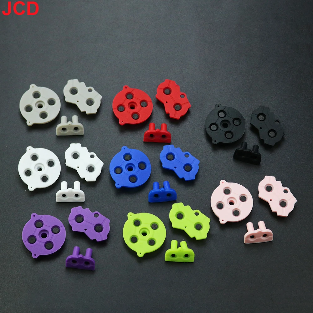 JCD 1 компл. Резиновый проводящий A-B D-pad для Game Boy GBA силиконовый Кондуктивный начало