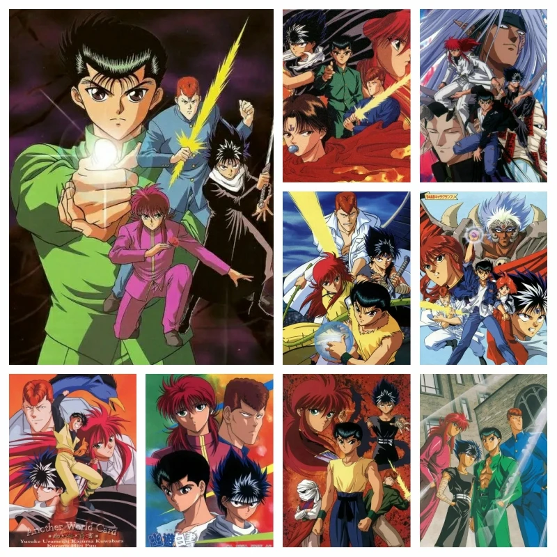 Japanese Anime YuYu Hakusho 5D Diamond Painting Kit Frameles AB Drill Art New Arrival Poster Cross Stitch Embroidery Home Decor