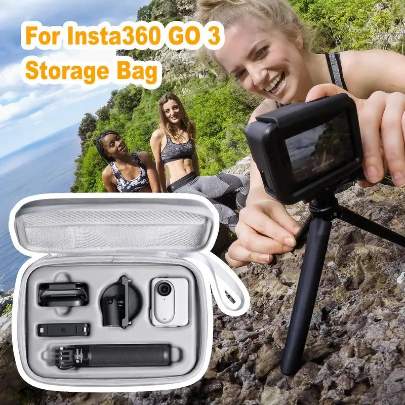 

Сумка для хранения Insta360 GO 3, портативные защитные спортивные аксессуары «все в одном» для INSTA 360 GO 3