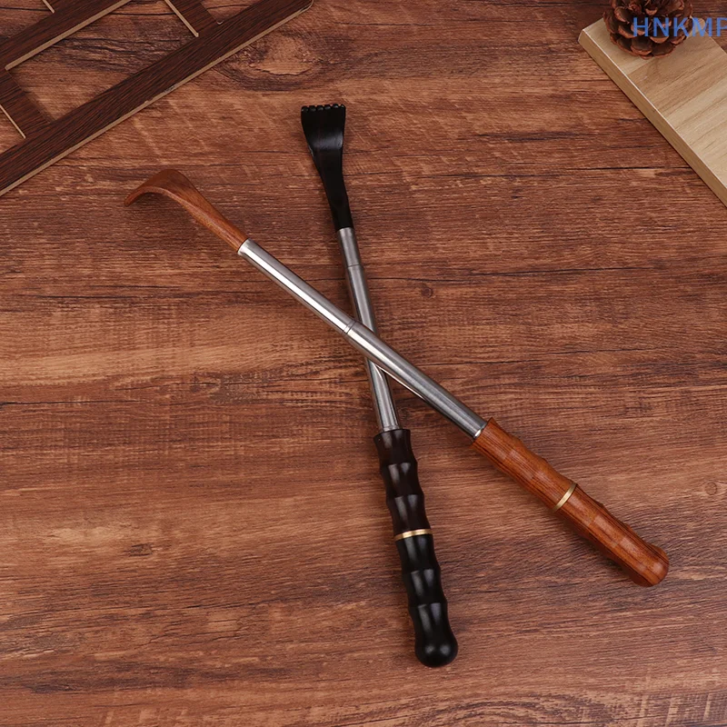 Регулируемый скребок для спины из сандалового дерева массажная палочка