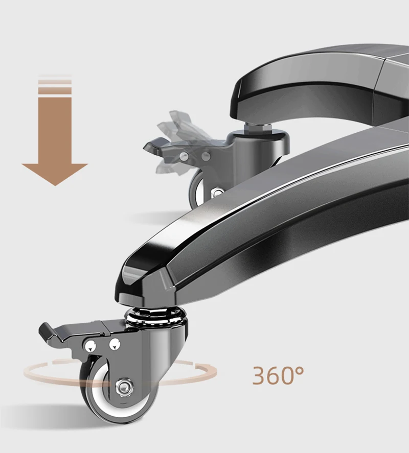 Алюминиевый сплав NB AVF1800-70-тележка для мобильного ТВ 1P с бесплатным подъемом 65-85