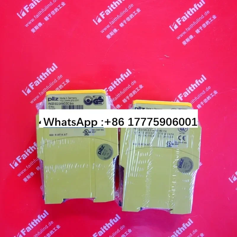 Pilz 774607 Модуль безопасности PNOZ X2.2 24 В переменного токапостоянного тока 2 но (art.: 3920ceee419cf) - 3920ceee419cf