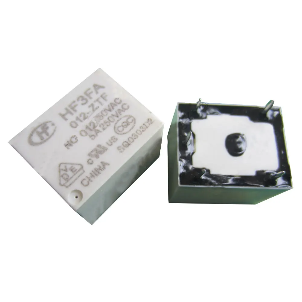 

10 шт./лот реле HF3FA 012-ZTF HF3FA-012-ZTF 12VDC DC12V 12В 10A 250VAC 5PIN