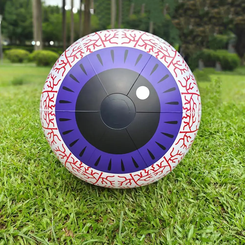 

Inflatable Bloodshot LED Luminous Eyeball Balloon 24Keys Remote Control RGB Color Changing PVC Horror Halloween Party Decoration