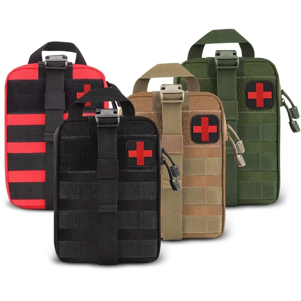 

First aid kit for survival in the wild Oxford cloth waterproof waist bag Outdoor mountaineering camping equipment safety bag
