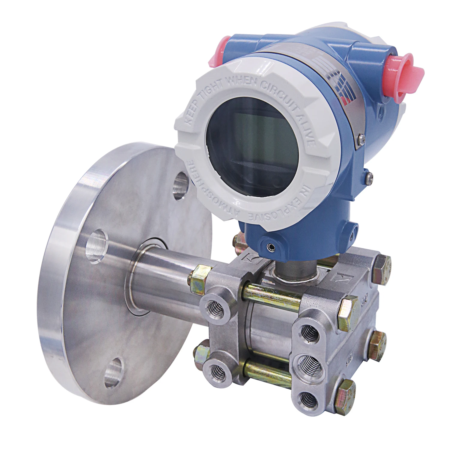 

DP Type Water Oil Level Tank Flange Mounted Diaphragm Seal Pressure Transmitters 5000mmH2O