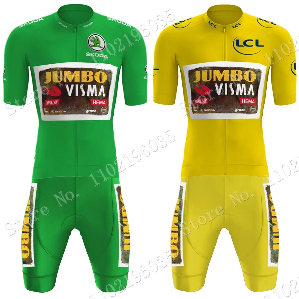 

Командный Комплект Джерси Maillot Jumbo Visma 2022, велосипедная одежда с коротким рукавом, велосипедный костюм, велосипедные шорты, одежда для горног...