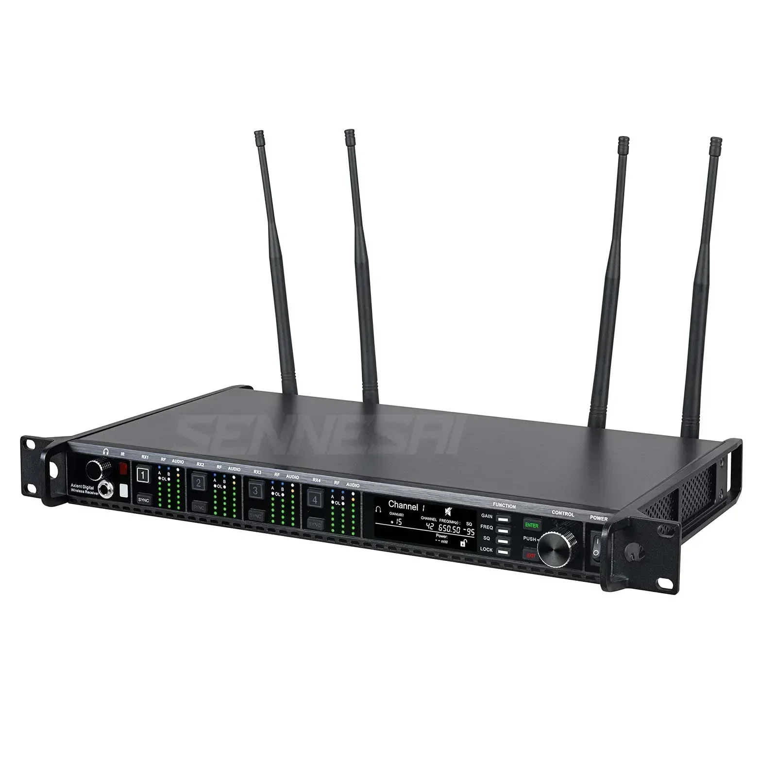 SENNESAI AD4Q KSM8 Профессиональная беспроводная радиосистема с микрофоном 4-канальная