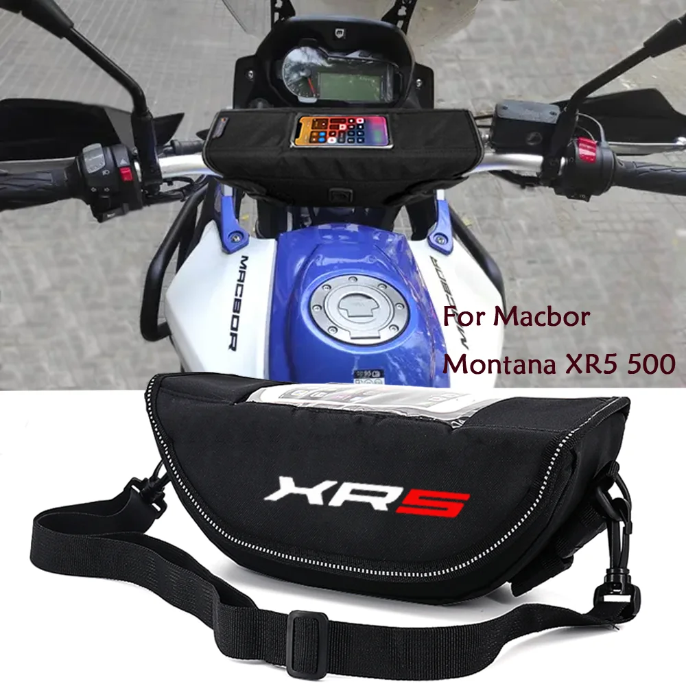 

Handlebar Bag for Macbor Montana XR5 500 Montana xr5 500 2023 Sports Motorcycle Steering Wheel Navigation Bag