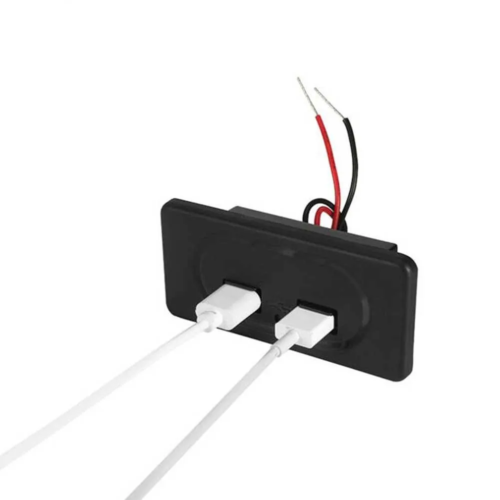 

Dual USB Charger Socket 3.1A 12V For Motorcycle Auto Truck ATV Boat Car RV Bus 2.1A 4.8A Power Adapter Outlet