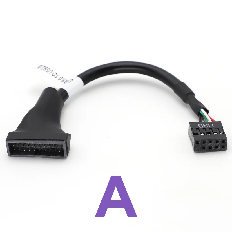 

1 шт. USB 2.0 материнская плата IDC 9-контактный разъем «мама» к USB 3.0 19/20-контактный разъем «папа», материнская плата USB 3.0 20-контактный разъем к USB 2.0 9-контактный кабель