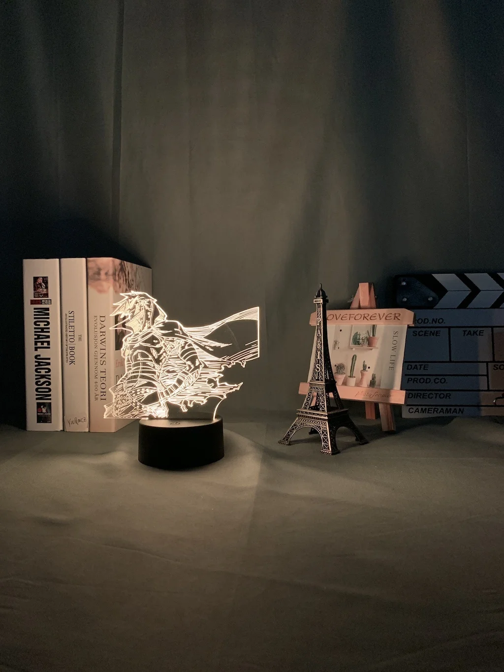 Светодиодный ночсветильник Lagann Kamina в стиле аниме лампа для спальни ночник