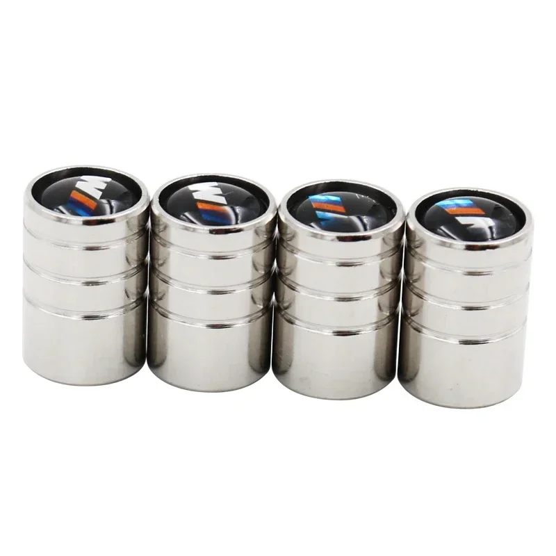 4 шт. + крышка клапана автомобильной шины воздушная автомобильная наклейка для bmw M