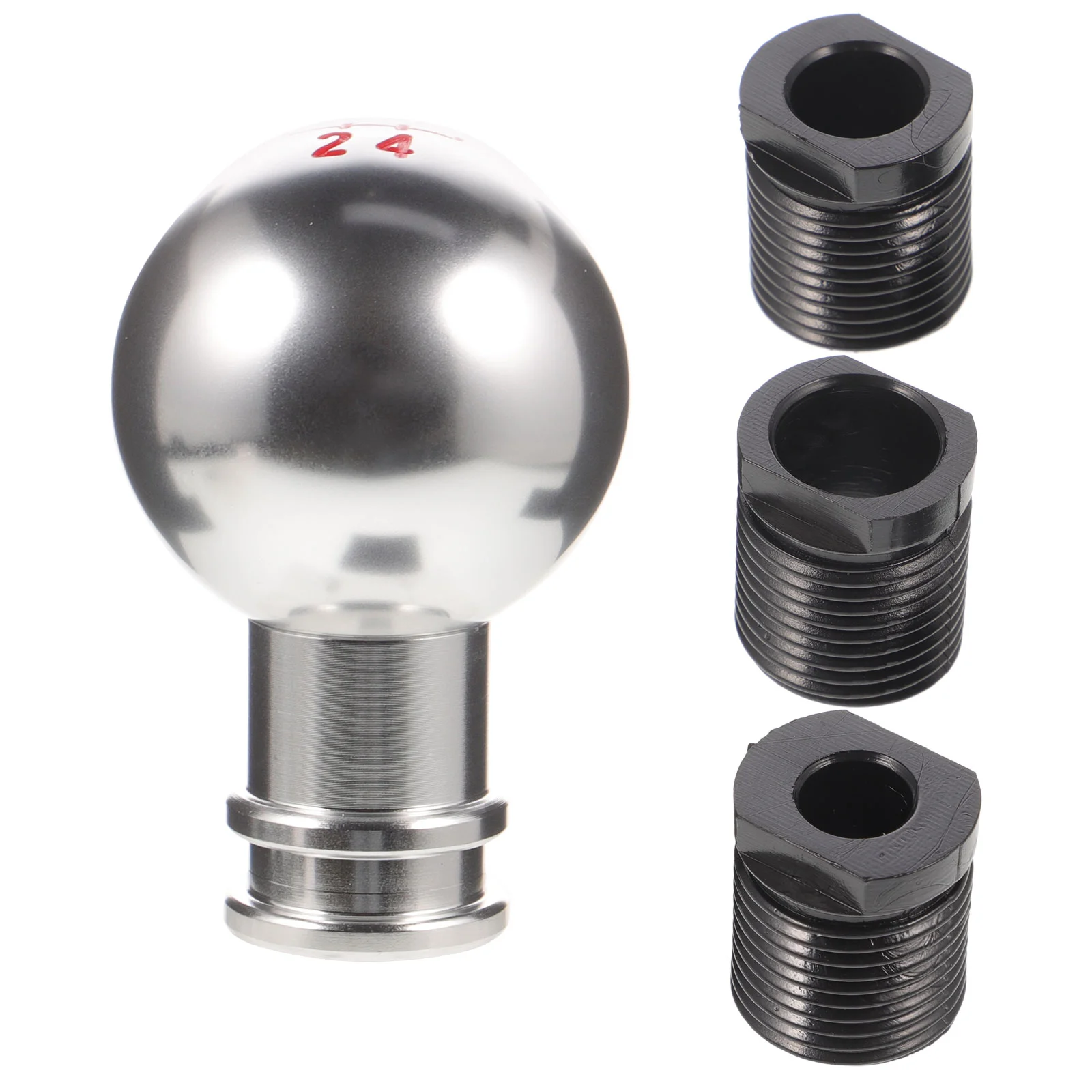 

Manual Transmission Knob Aluminum Alloy Gear Head Joystick Grips Car Handle Lever Momo Automatic