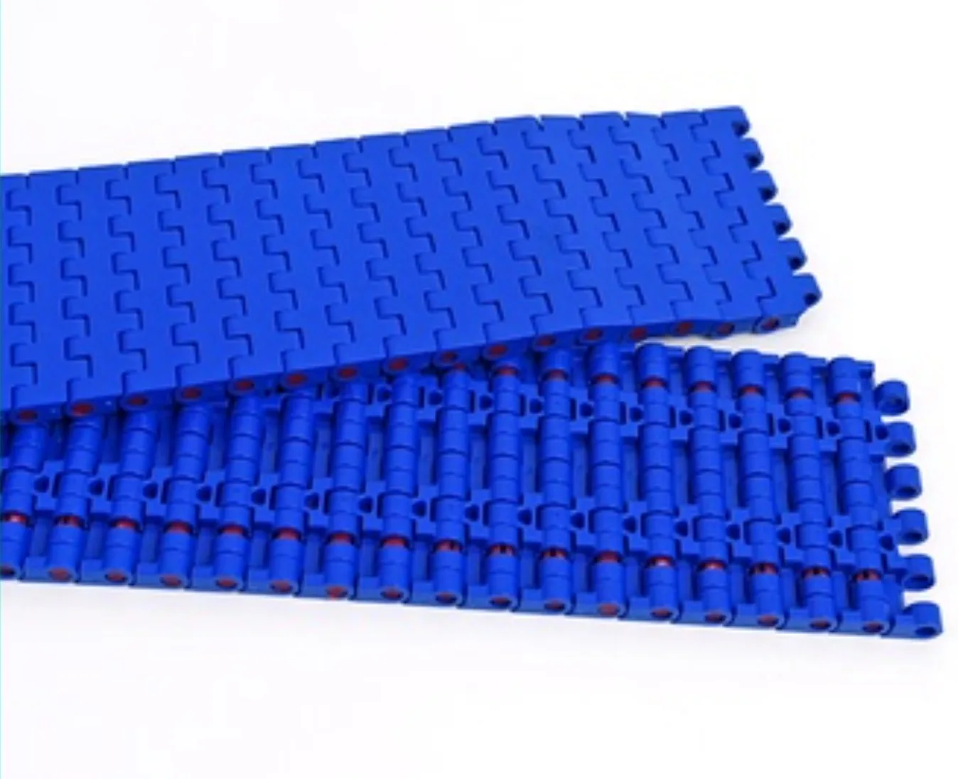 

1Meters Width:76.2mm/152.4mm Pitch:12.7mm Plastic Modular Mesh Belt POM Food Grade Flat Chain Plate Conveyor Belt