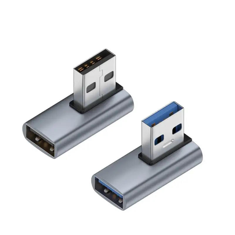

Usb Female To Usb Male Adapter U-shaped Black Usb Converter For Laptop Pc Convenient Portable Usb To Usb Extender High-speed 3a