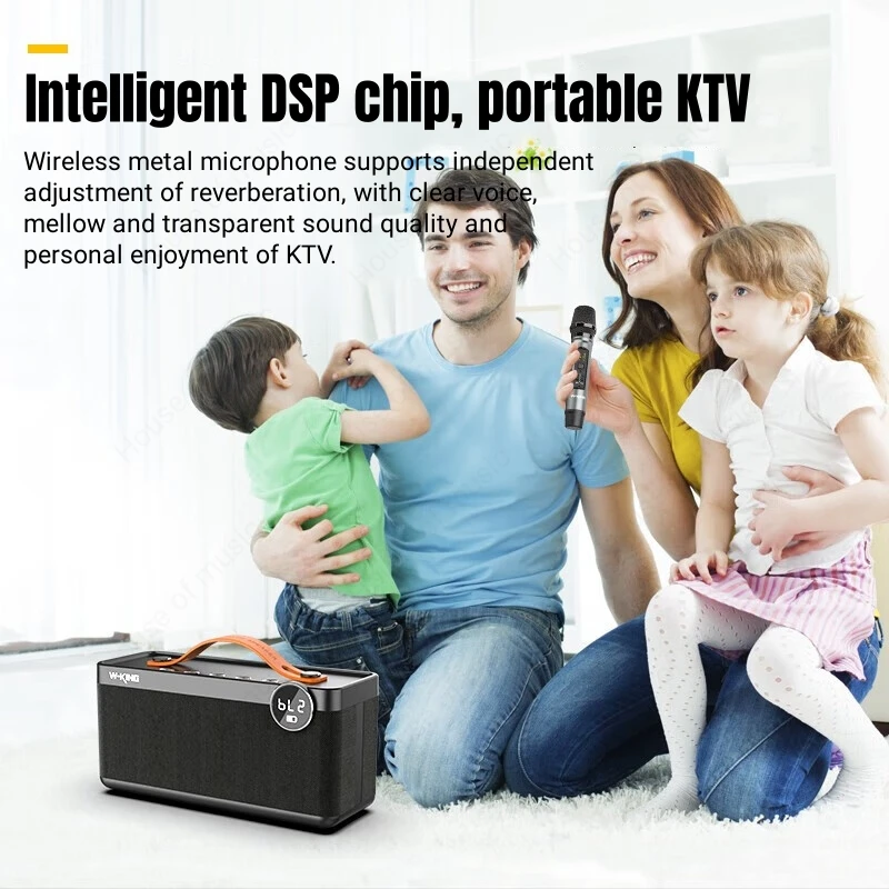 Беспроводная Bluetooth-колонка W-King 30 Вт