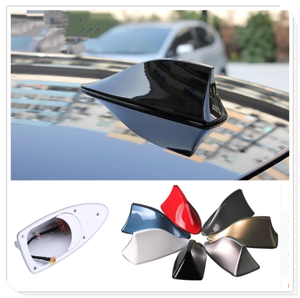 

Car styling Shark Fin Antenna Auto Radio Signal Aerial Roof Antennas for Volvo Universe C30 S80L C70 V50 S40