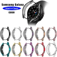 case for samsung galaxy watch 4 accessories shockproof protector cover soft tpu bumper shell galaxy watch 4 classic 42mm 46mm