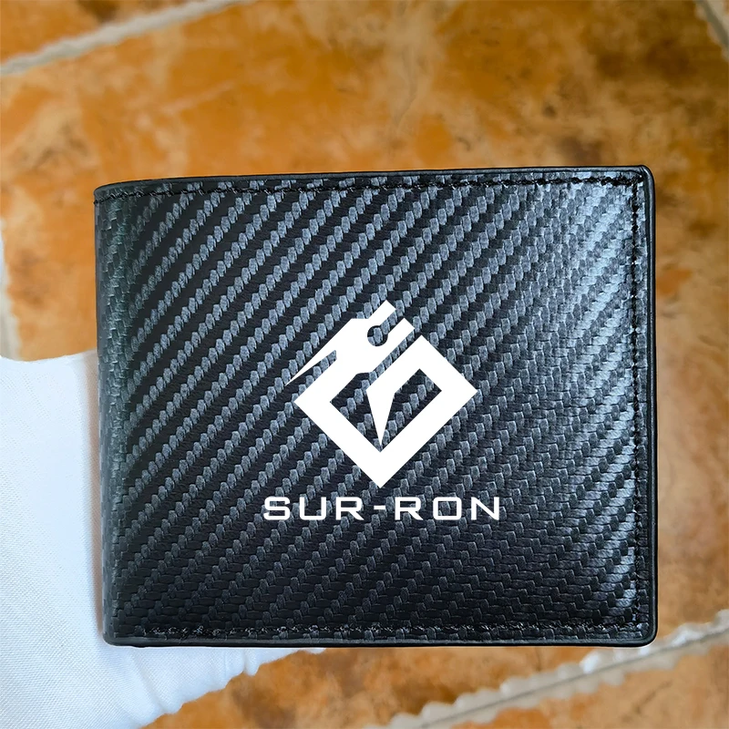 Кожаный бумажник из углеродного волокна для surron sur-ron светильник bee x, электрическая наклейка на внедорожник, автомобильные аксессуары