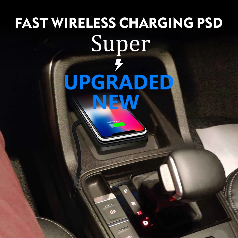 15W Car Wireless Charger Mat Silicone Non-Slip Pad for iPhone 14 13 12 Pro Max Samsung Car Wireless Phone Charger Fast Charging