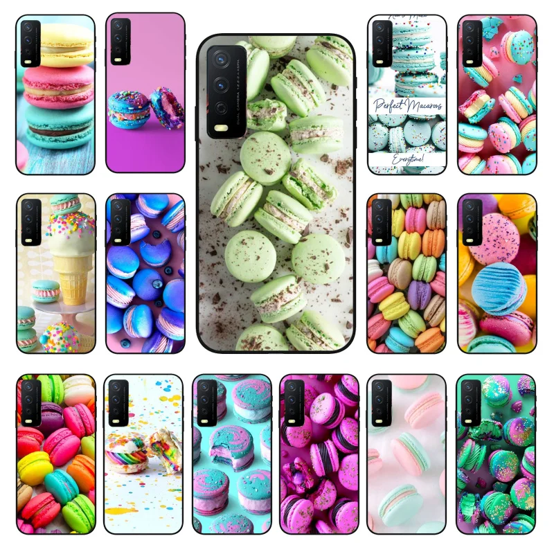 

Macaron Phone Case for VIVO V21E V21 V23 V23E V2109 Y53S Y33S Y55 Y76 Y31 Y21 Y72 Y01 Y21S Y11S
