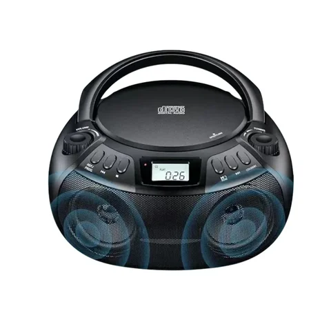 Bluetooth портативный CD-плеер FM-радио двойной динамик