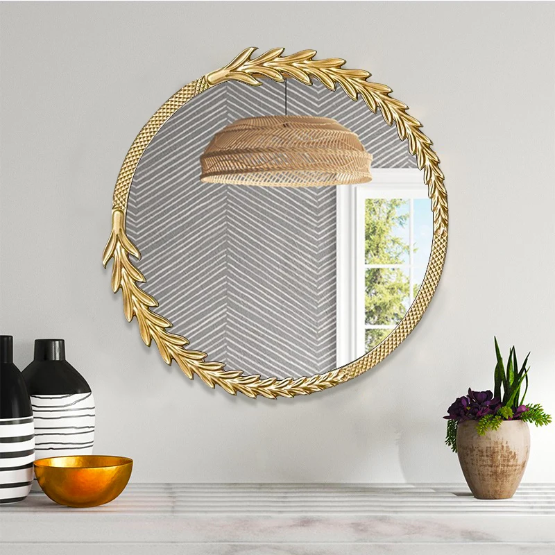 

Роскошные декоративные зеркала в Корейском стиле для ванной комнаты для девочек декоративные зеркала в эстетике красоты Lustra домашний декор YN50DM