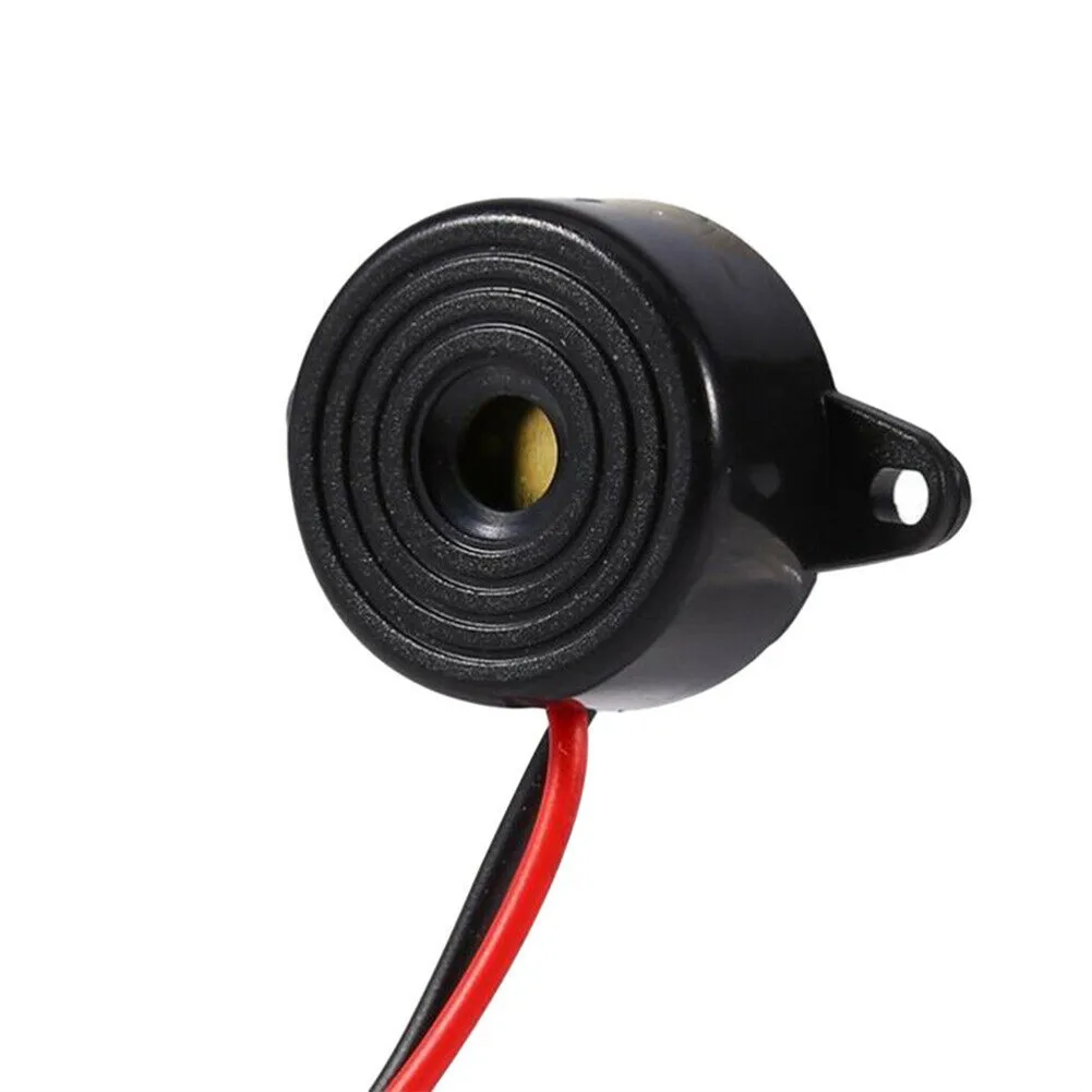

2022 New Car Alarm Ringer Active Piezo Buzzers DC 3-24V Electronic Buzzer Small Enclosed Piezo Electric Beeper With Wires