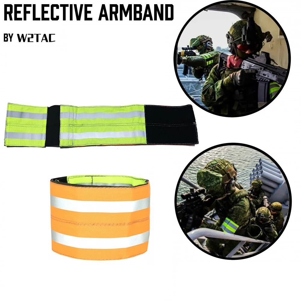 

Russian FSB Alpha Friend Or Foe Identification Highlighter Reflective Cuff Mark Night Run