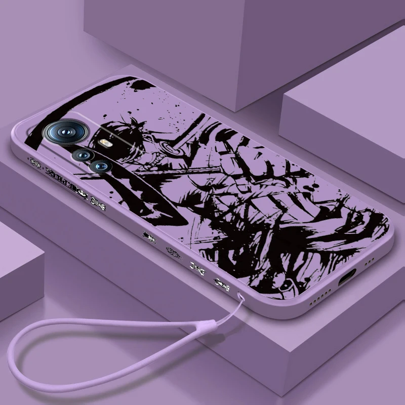 

Liquid Left Rope Phone Case For Xiaomi 13 12S 12 12X 12T 11i 11T 11 10 10S 10T Pro Lite Ultra 5G Oil Painting Art One Piece