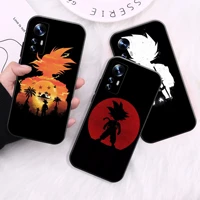anime dragon ball phone case for xiaomi redmi note 11 pro 11 5g 11s note 10 9 note 9 pro silicone cover coque carcasa