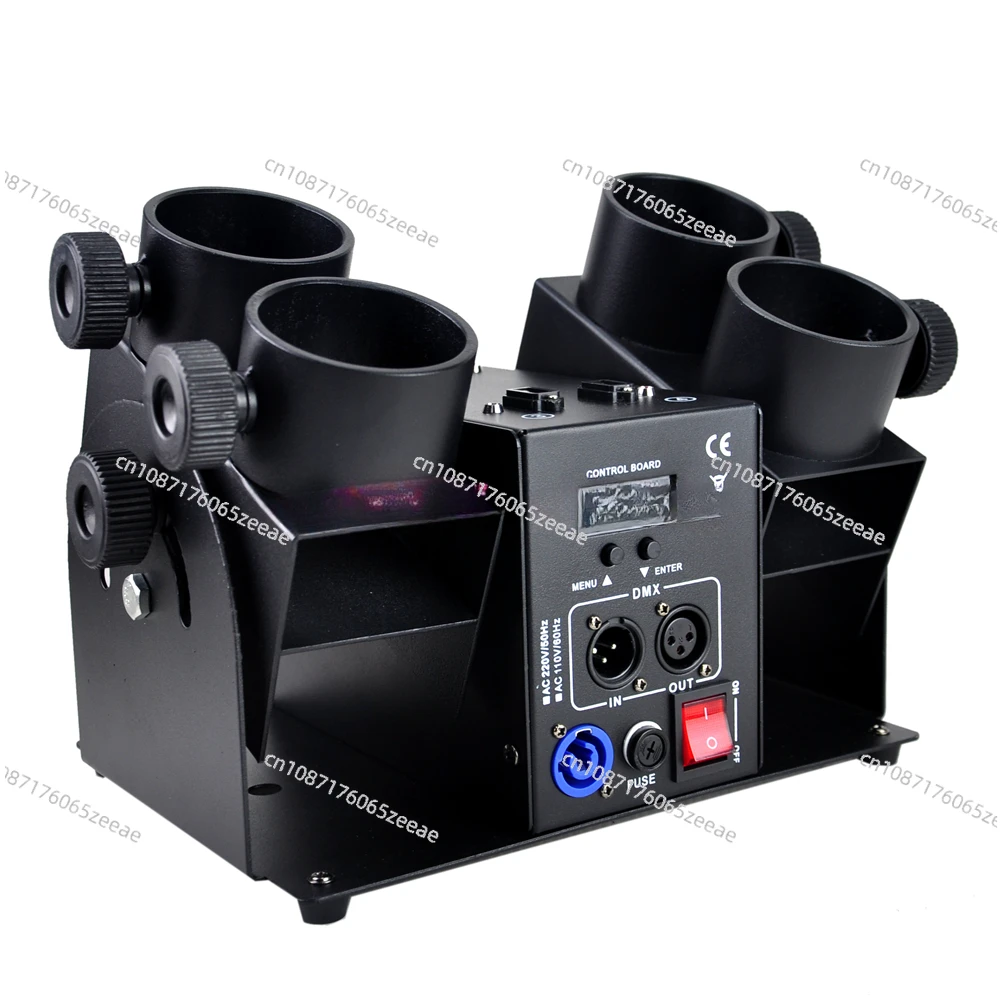 Gigertop TP-T181A Экономичная модель 4-стреловая пушка для конфетти Компактный размер DMX