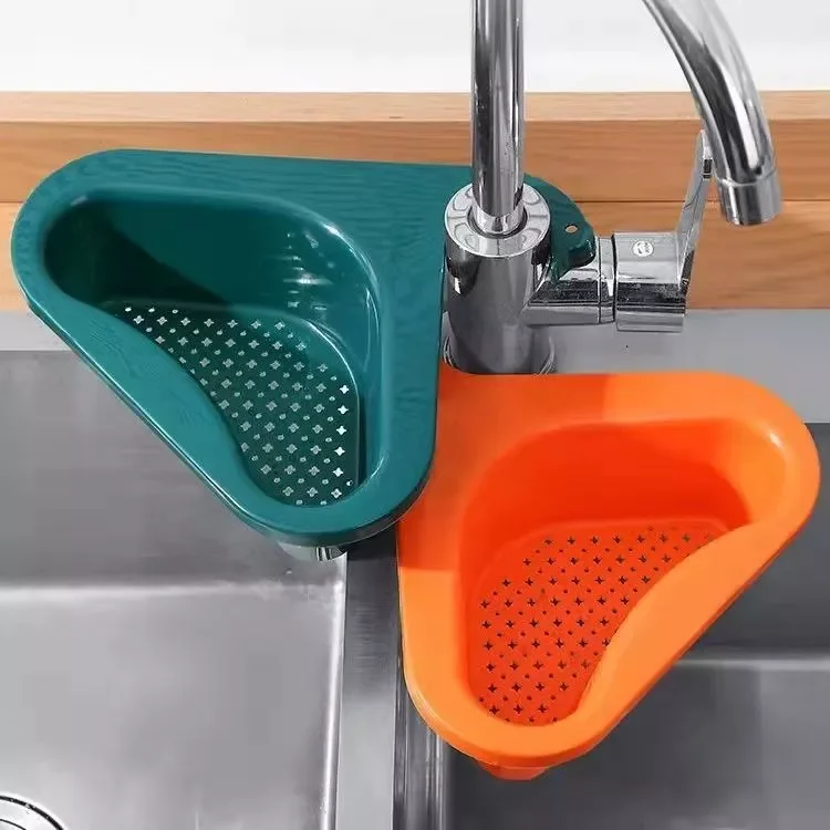 

Kitchen Sink Drain Basket Swan Drain Rack Leftovers Filter Sink Hanging Faucet Shelf Fruit And Vegetable Sink Water Filter Rack