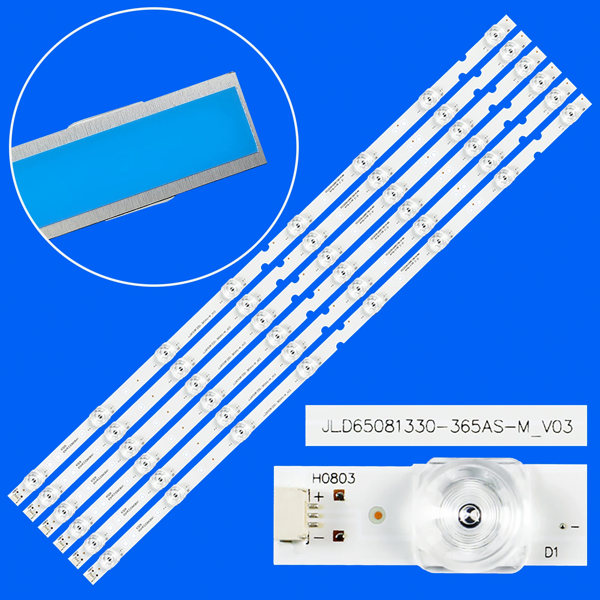 

Светодиодные полосы подсветки для 65S421 65S425TACA 65S4LEAA 65S425 65EP644 65EP685 65UE6400 TCL_65D6_303_LX20200805_Ver 65HR330M08A1 V4