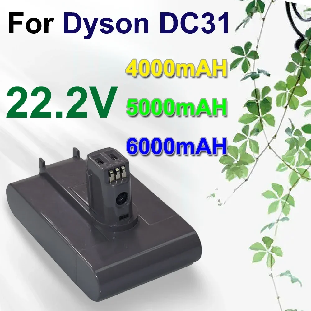 Литий-ионный аккумулятор для пылесоса Dyson DC35 DC45 DC31 DC34 DC44 Animal 6 Ач 22 2 в 6000 мАч