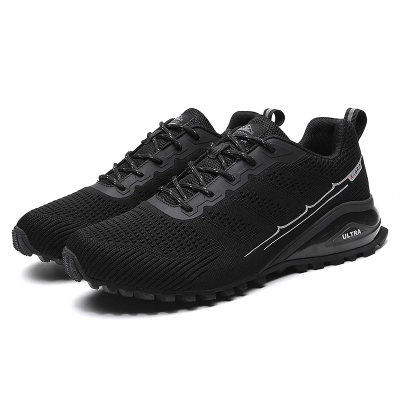 New Breathable Mesh Trailing Running Shoes Men Anti Slip Running Sneakers Outdoor High Quality Walking Footwears Mens Shoes