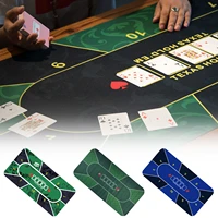 poker table mat rubber tabletop for card game poker game accessories for theme party at home game gatherings night
