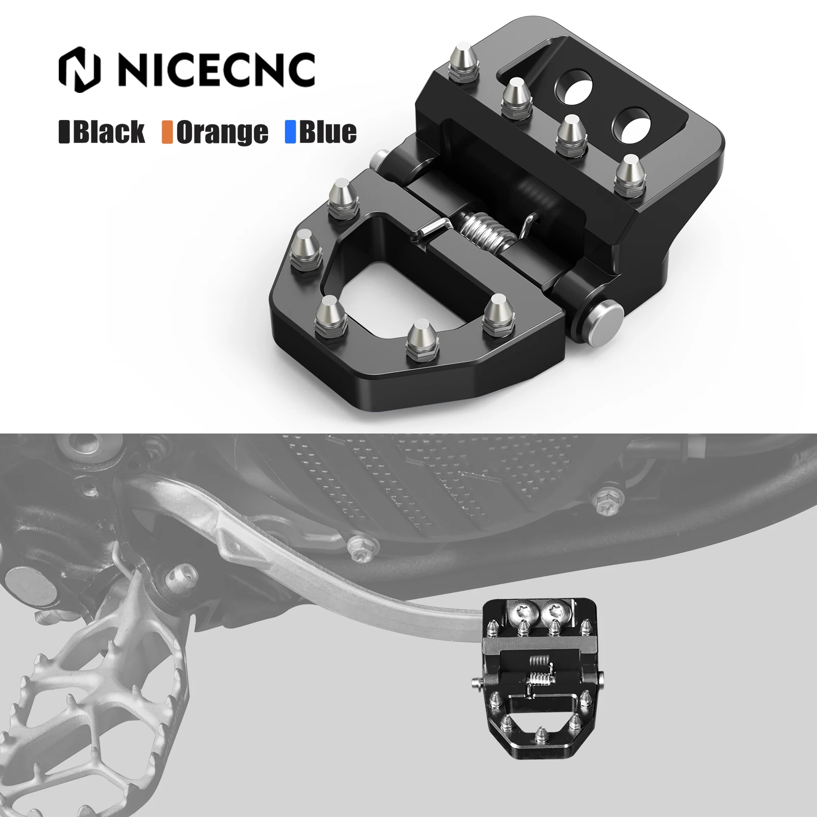 Для 2017-2024 KTM EXC 300 TPi SX250 EXCF 350 XCW500 Husqvarna TE300 TEi FE450 GasGas EC300 2021-2024 Складной наконечник